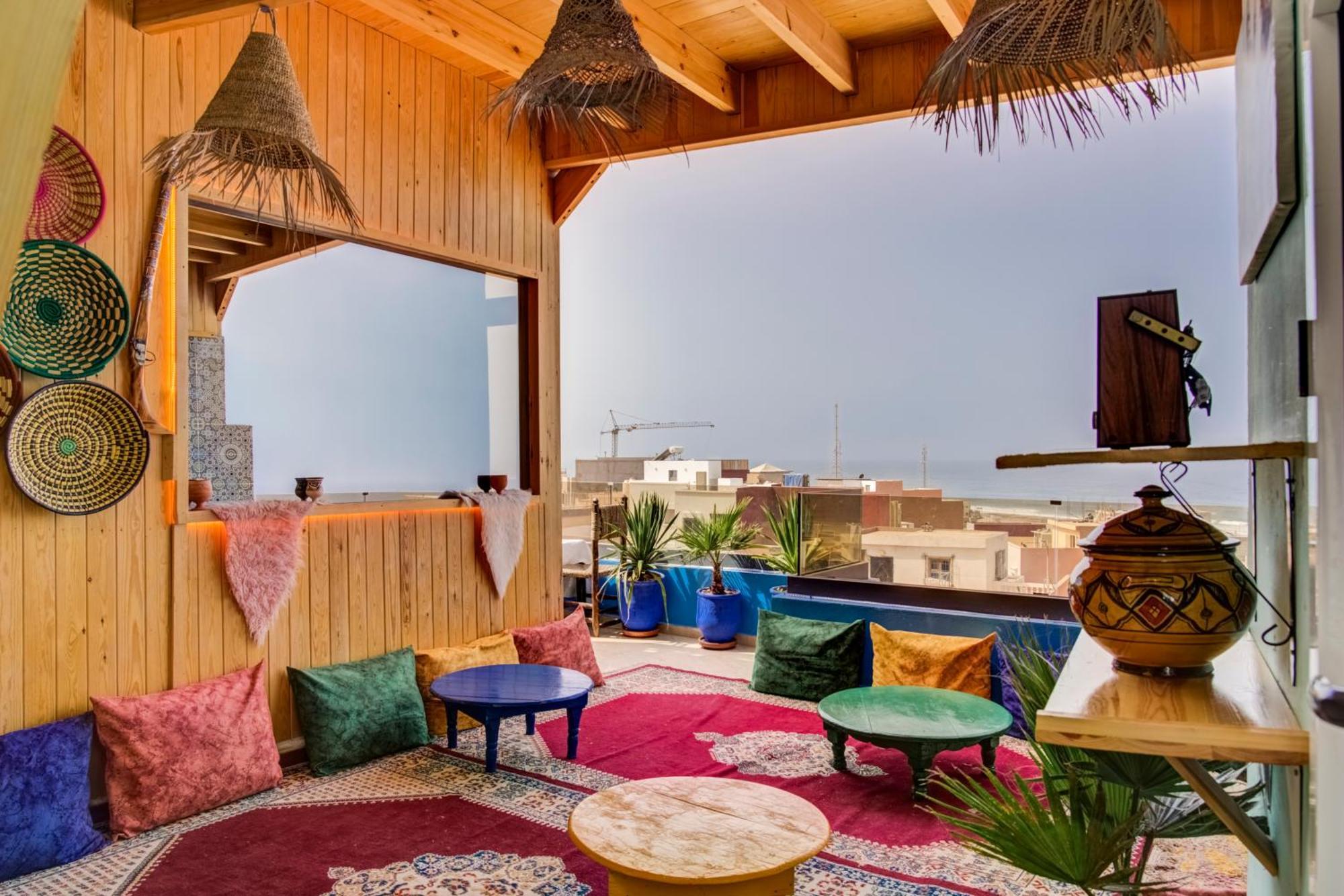 Hotel Imsouane Bleu Bay House Exterior foto
